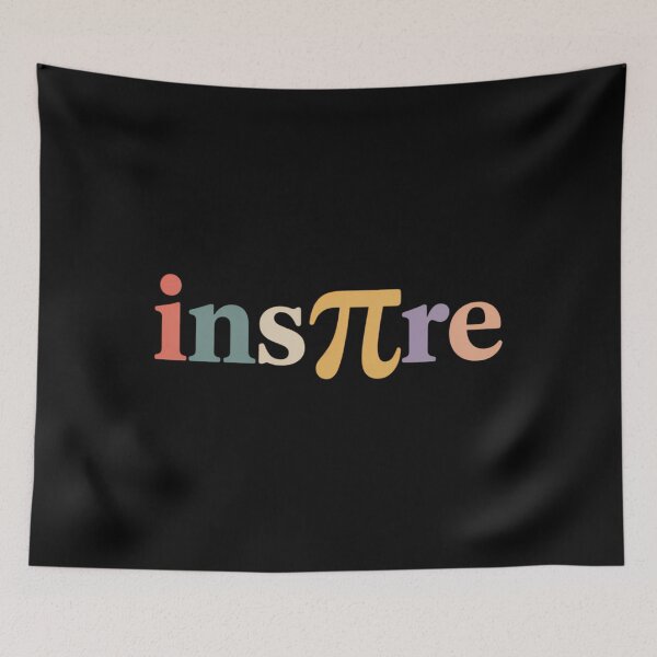 Item preview, Ins-pi-re Math Teacher Math Nerd & Pi Day designed and sold by sailorjessiArt.