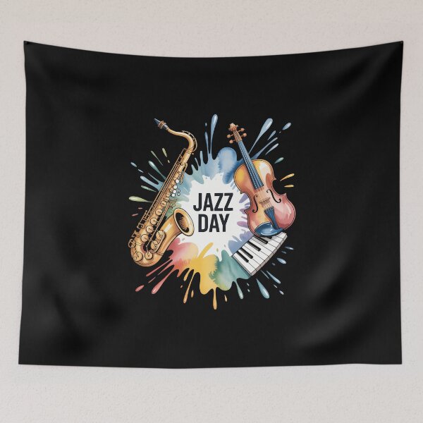 Item preview, International Jazz Day designed and sold by sailorjessiArt.