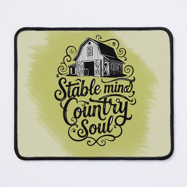 Item preview, Stable mind - country soul - Ornamental designed and sold by LisaMise.