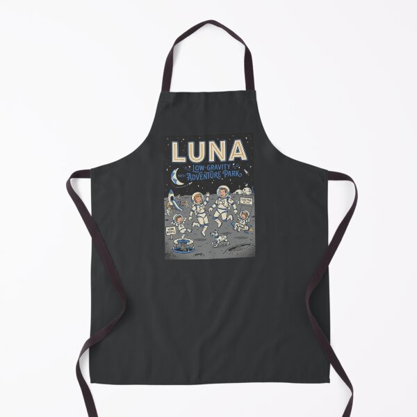 Item preview, Moon Retro NASA Travel Poster Low Gravity Park designed and sold by RetroRewind Studio.