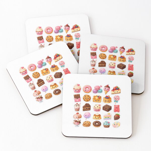 Item preview, Dessert Lover Sticker Bundle designed and sold by Rcc2512.