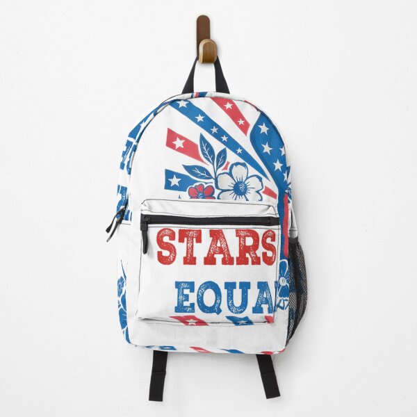 Item preview, Stars Stripes and Equal Rights 4th July Patriotic Activist T-Shirt designed and sold by KTY-NUSS.