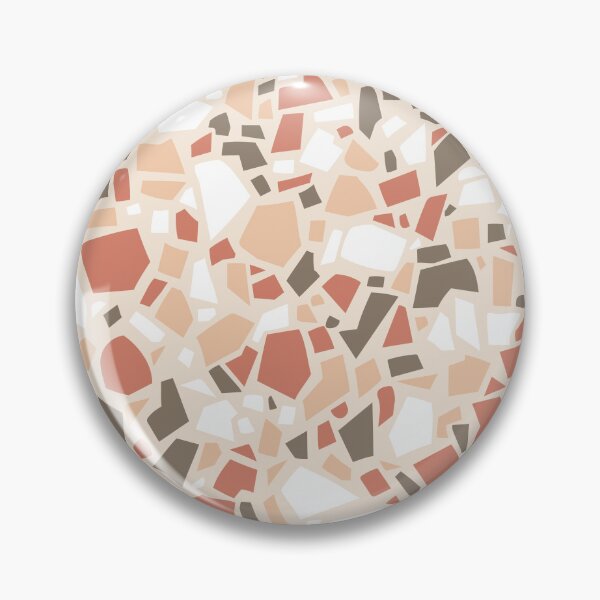 Item preview, Terracotta Terrazzo Pattern | Warm Earth Tone Seamless Mosaic designed and sold by Dino-Lune.