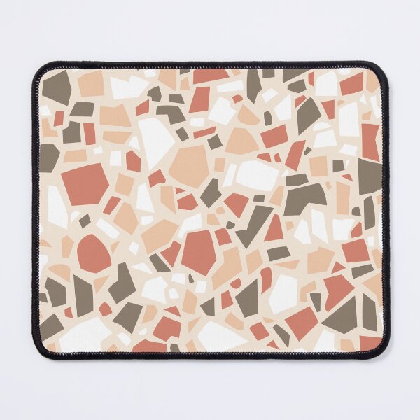 Item preview, Terracotta Terrazzo Pattern | Warm Earth Tone Seamless Mosaic designed and sold by Dino-Lune.