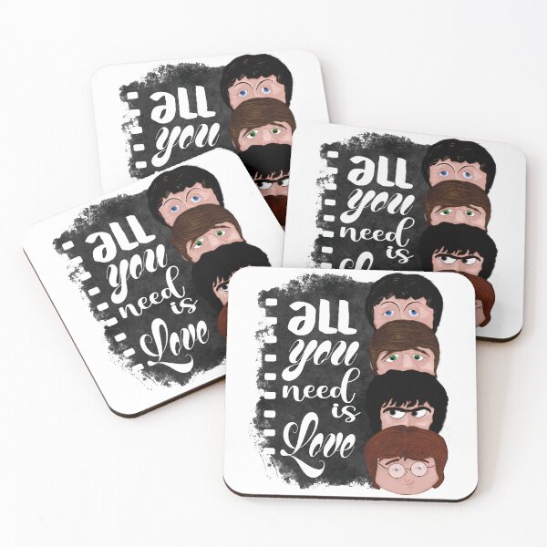 Item preview, art of all you need is love - the beatles designed and sold by Alê Diaz Design Studio.