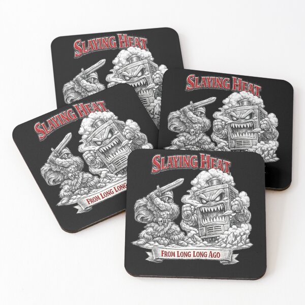 Item preview, Slaying Heat Hvac Warrior - Funny HVAC Tech Heating & Cooling Design designed and sold by FrozenHeat97.