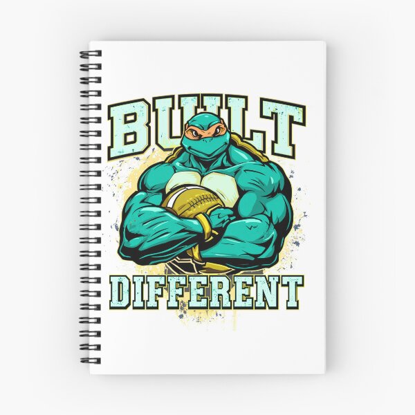 Item preview, Built Different Turtle Athlete Vintage Sports T-Shirt | Strong Mascot Graphic Design designed and sold by Vvmd.