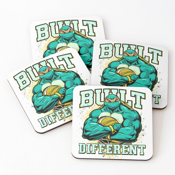 Item preview, Built Different Turtle Athlete Vintage Sports T-Shirt | Strong Mascot Graphic Design designed and sold by Vvmd.