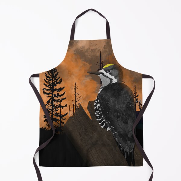 Item preview, The Tower - Black-Backed Woodpecker designed and sold by JustCritters.