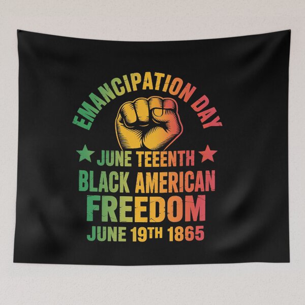 Item preview, Juneteenth Black American Freedom June 19th Emancipation Day designed and sold by sailorjessiArt.