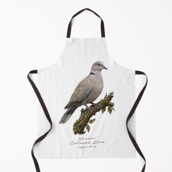 Item preview, Eurasian Collared Dove on Mossy Branch designed and sold by Takeda-art.