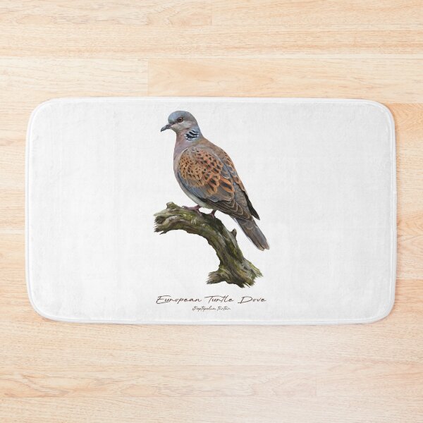 Item preview, European Turtle Dove on Mossy Tree designed and sold by Takeda-art.