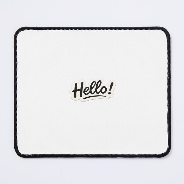 Item preview, Hello! Aesthetic Sticker designed and sold by Wild Harbor.