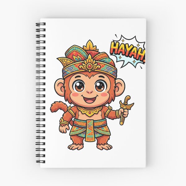 Item preview, Anggada Cute Chibi Monkey Warrior Art designed and sold by DuckOddity.