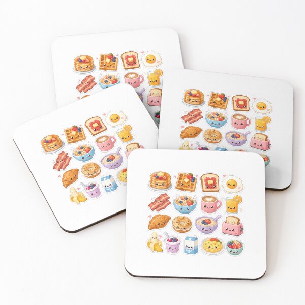 Item preview, Breakfast Food Stickers designed and sold by Rcc2512.