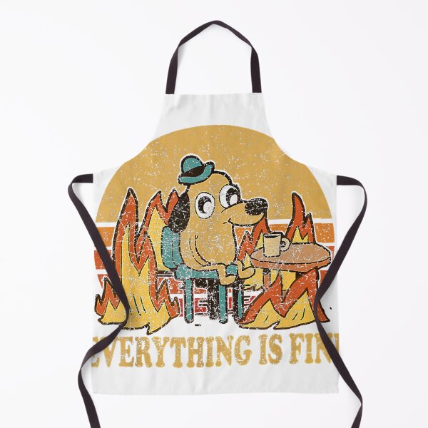 Item preview, Funny Chaos Coffee Dog Design designed and sold by GoldenField41.