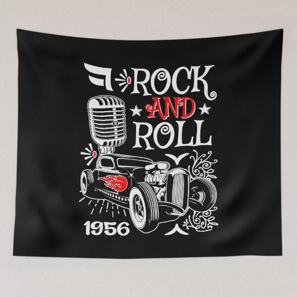 Item preview, Rockabilly Hot Rod 50s Sock Hop Party Retro Rock and Roll designed and sold by MemphisCenter.