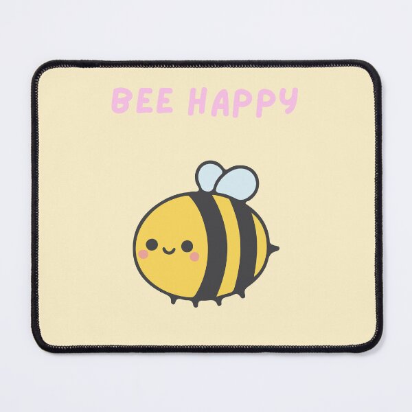 Item preview, Bee Happy Cute Kawaii Bee designed and sold by SpartanDStore.