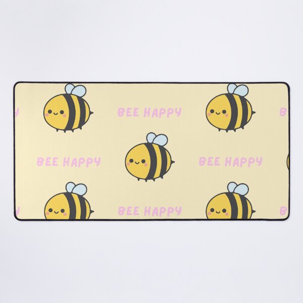 Item preview, Bee Happy Cute Kawaii Bee designed and sold by SpartanDStore.