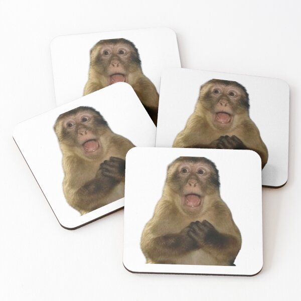 Item preview, shocked monkey designed and sold by sugarintea.