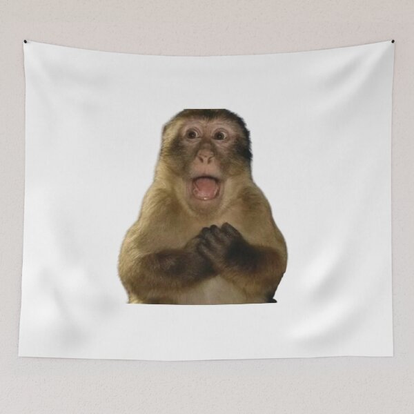 Item preview, shocked monkey designed and sold by sugarintea.
