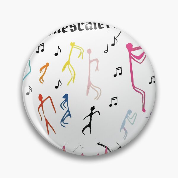 Item preview, Colorful Stick Figure Music Art  designed and sold by msolgray.