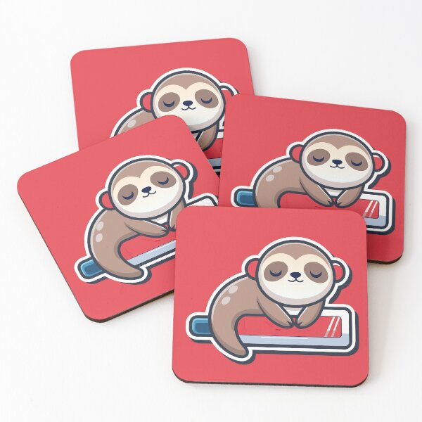 Item preview, Low Battery Mode Lazy Sloth designed and sold by fadilow.
