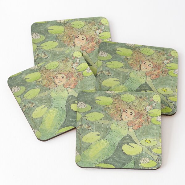 Item preview, Mermaid in a Lily Pond designed and sold by Sarah Y..
