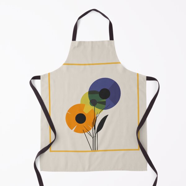 Item preview, Bauhaus and Bloom Abstract Geometric Floral Poster Art designed and sold by AUDIOPOSTSTUDIO.