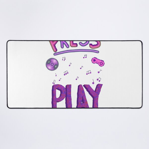 Item preview, Press Play Music Notes Hand Drawn designed and sold by msolgray.