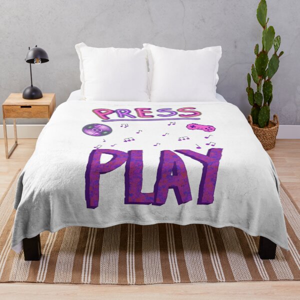 Item preview, Press Play Music Notes Hand Drawn designed and sold by msolgray.