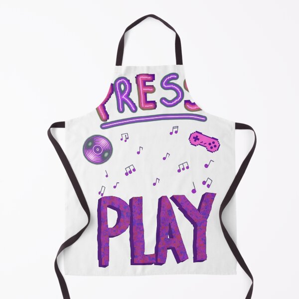 Item preview, Press Play Music Notes Hand Drawn designed and sold by msolgray.