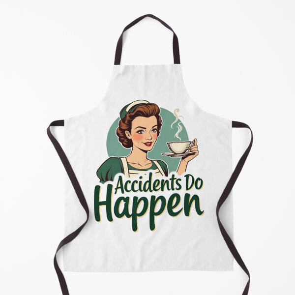Item preview, Classic 1950's Style housewife "Accidents do Happen" designed and sold by BackwoodsFeral.