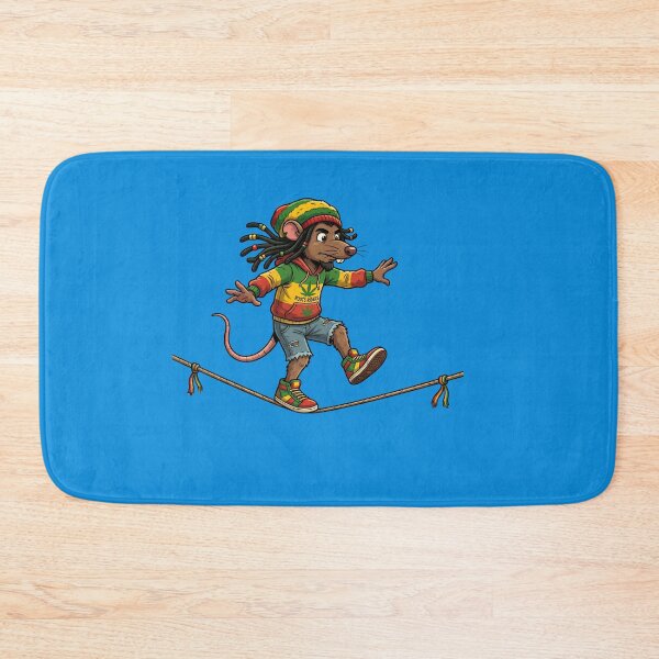 Item preview, Reggae Rat Roots Rider Tightrope Walker designed and sold by digitalbob60.
