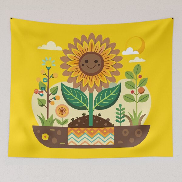 Item preview, Life Blooms Anyway Existential Dark Humor designed and sold by fadilow.