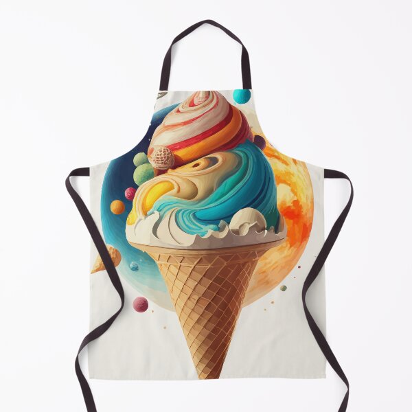 Item preview, Sweet Orbit of the Ice Cream Planet designed and sold by bb-15artstudio.