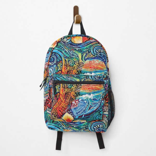 Item preview, Pacific Rhythm Abstract Painting designed and sold by sunnthreads.
