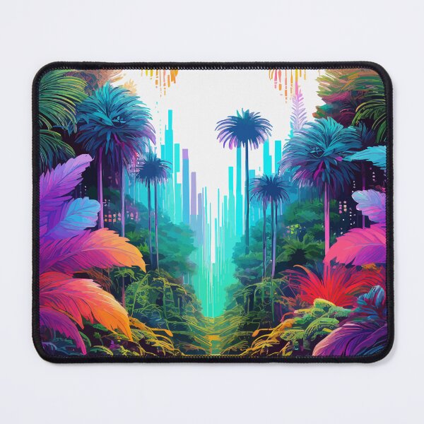 Item preview, Echoes of the Digital Rainforest designed and sold by bb-15artstudio.