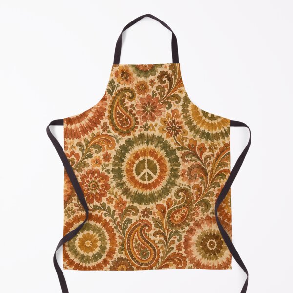 Item preview, Earth Tone Peace Sign Tie Dye Bohemian Hippie designed and sold by PinUpPizzazz.