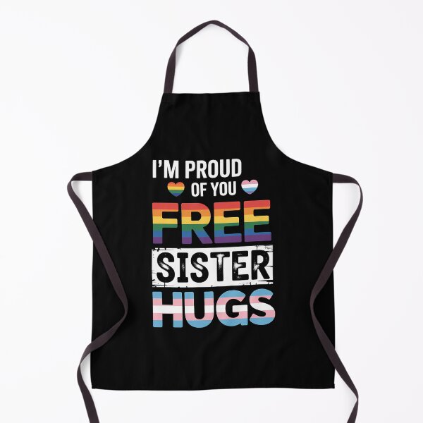 Item preview, I'm Proud Of You Free Sister Hugs Lgbt Lgbtq Gay Pride designed and sold by sailorjessiArt.