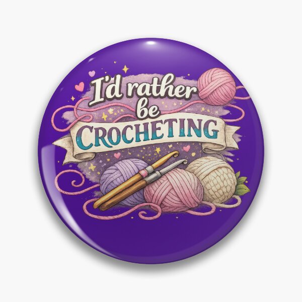 Item preview, I'd Rather Be Crocheting designed and sold by Elisabeth Lucas.