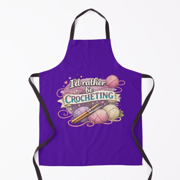 Item preview, I'd Rather Be Crocheting designed and sold by Elisabeth Lucas.