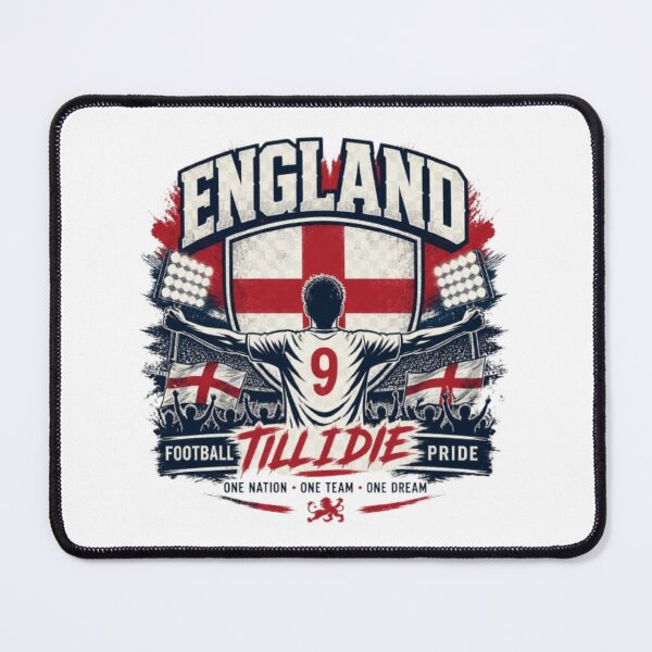 Item preview, England Football Pride Retro Supporter Design designed and sold by Shadryx.