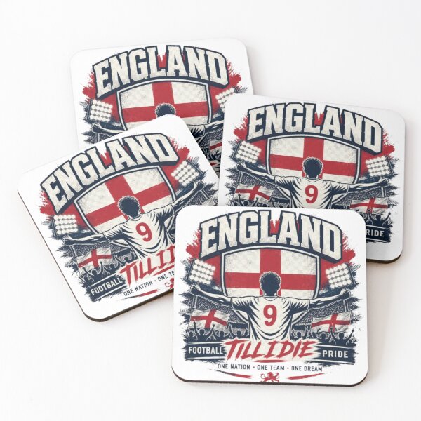 Item preview, England Football Pride Retro Supporter Design designed and sold by Shadryx.