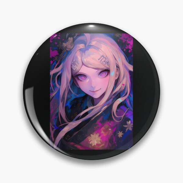 Item preview, Vivid Blossom Night Danganronpa Anime Girl  designed and sold by Lakatosarpad.