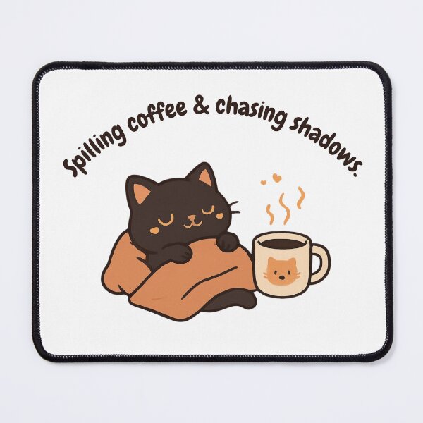 Item preview, Spilling coffee and chasing shadows designed and sold by AustralArt.