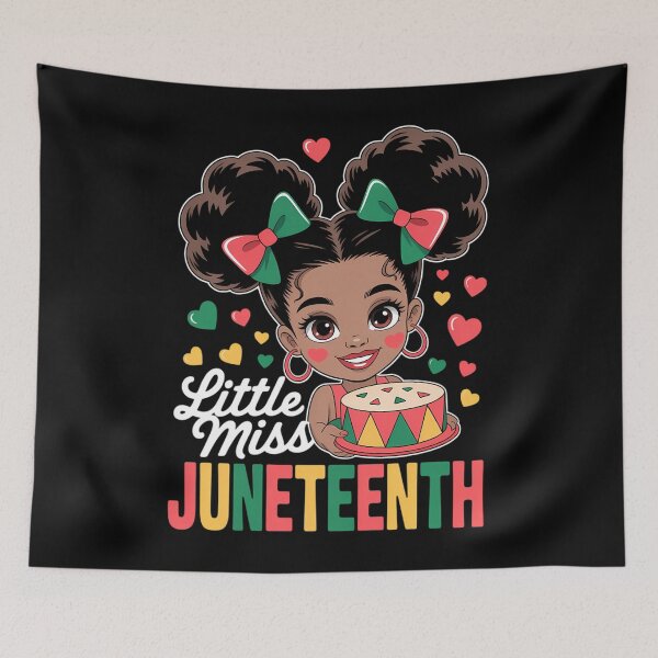 Item preview, Juneteenth Girl Toddler Black History designed and sold by sailorjessiArt.