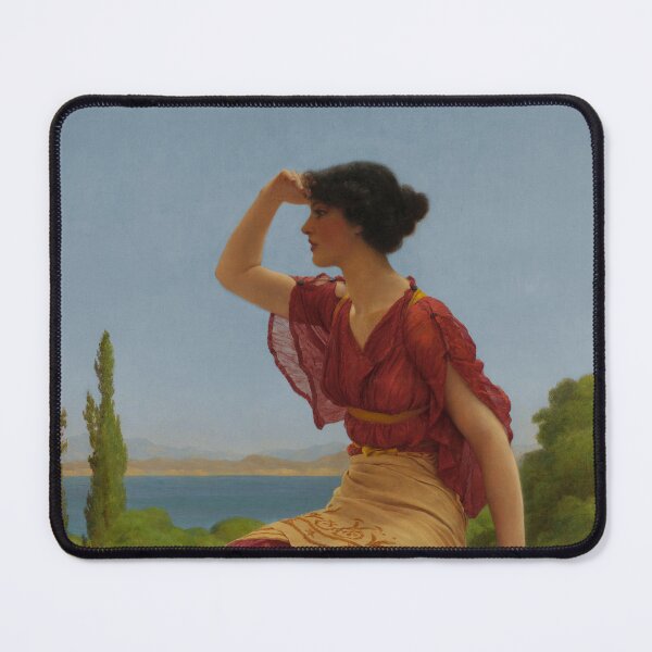 Item preview, Vintage Women Gazing / la femme qui regarde designed and sold by LazySueCreations.