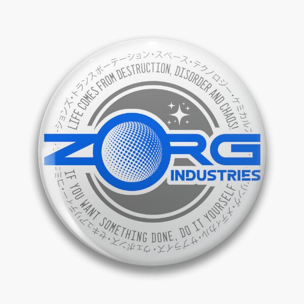 Item preview, The 5th Element - Zorg Industries [blue text] designed and sold by Jefrox.
