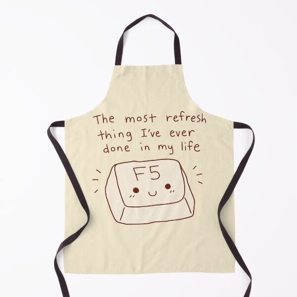 Artikelvorschau, Lustige F5-Taste im Kawaii-Stil entworfen und verkauft von Doodlywood.